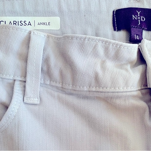 NYDJ Clarissa Stretch Ankle Pants Sz 14 - Picture 4 of 5